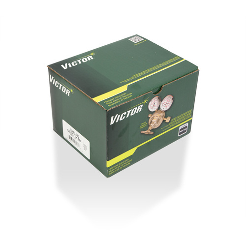 ‎Victor Model SR4J-580 Heavy Duty/High Capacity Inert Gas Single Stage Regulator, CGA-580