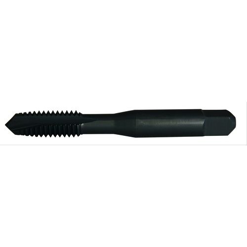‎#8-32 UNC 2 Flute H3 Plug HSS Standard Spiral Point Tap- Steam Oxide
