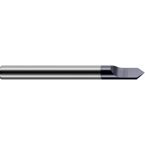 Engraving Cutters - 0.2500″ (1/4″) Shank Diameter × 90° included Carbide Pointed Engraver, 1 Flute, AlTiN Coated