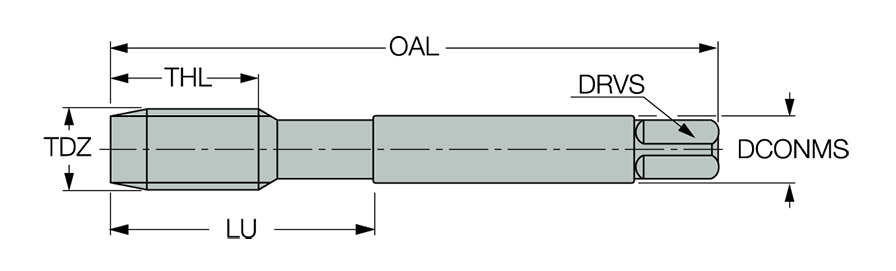 TPSN UNC 1/4-20-M HE