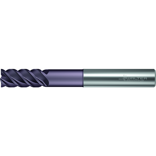 16mm Dia. × 65mm LOC 4 Flute Carbide TiALN 50° Hel