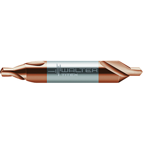 2 mm × 40 mm OAL 60 Degree Carbide Form A Center Drill XPL Coated