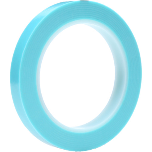 Scotch High Temperature Fine Line Tape 4737T Translucent Blue 1/2″ × 36 yd 5.4 mil