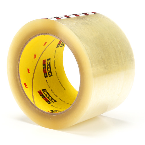 Scotch Box Sealing Tape 375 Clear 6″ × 500 yd