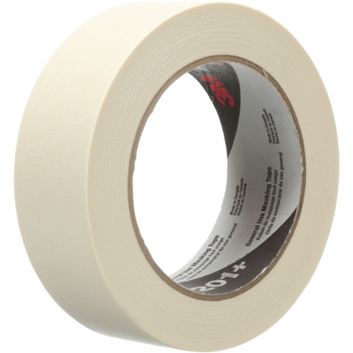 3M General Use Masking Tape 201+ Tan 36 mm × 55 m 4.4 mil