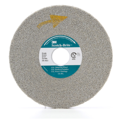 Scotch-Brite EXL Deburring Wheel XL-WL 9S Fine 8″ × 1″ × 3″