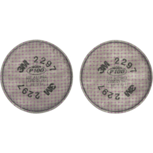 3M Advanced Particulate Filter 2297 P100 with Nuisance Level Organic Vapor Relief