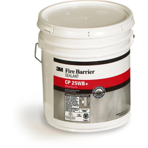 3M Fire Barrier Sealant CP 25WB+ Red 5 Gallon Drum (Pail)