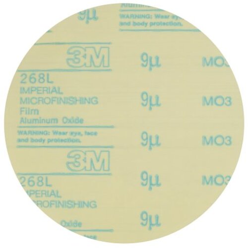 3M™ Hookit™ Microfinishing Film Disc 268L, 30 Mic, Type D, 11 in x NH,
Die 1100F